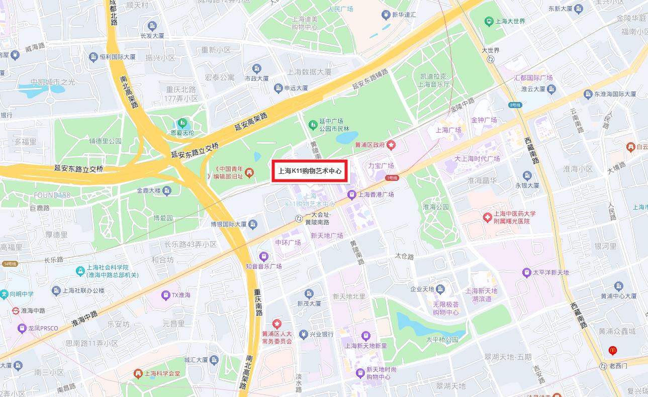 K11区位地图